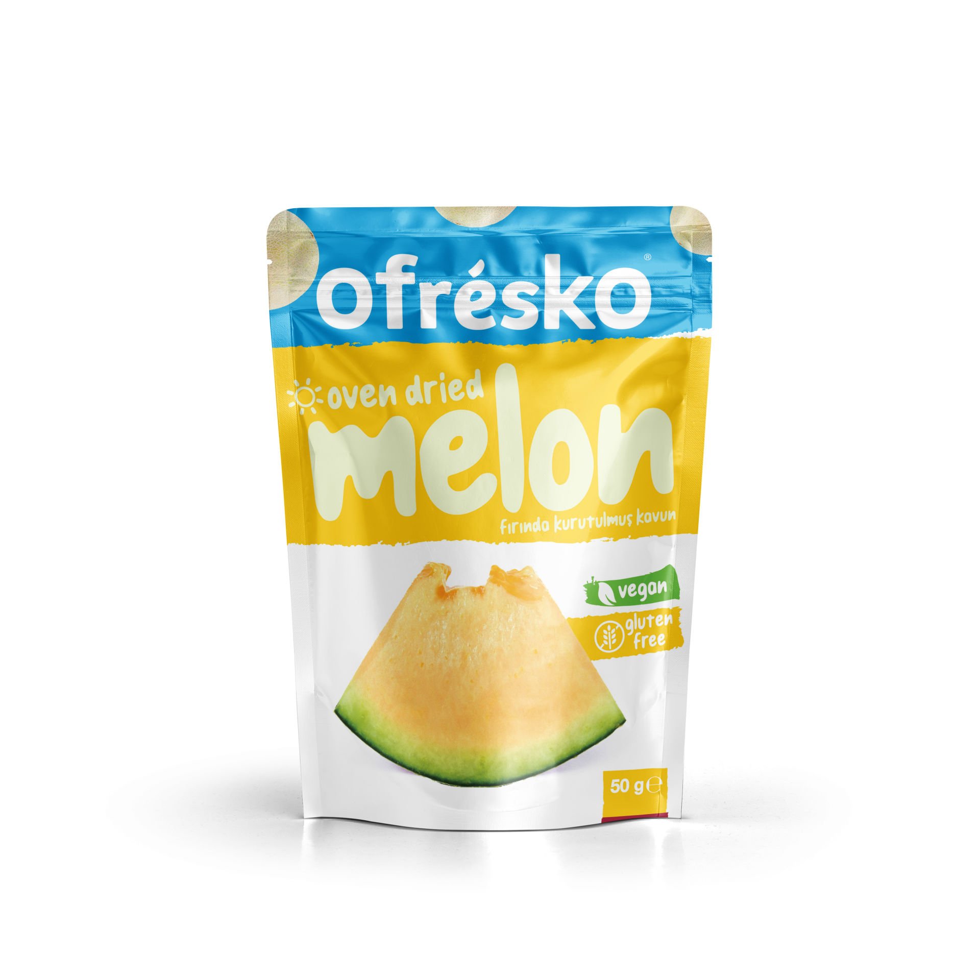 Ofrésko Oven Dry - Fırında Kurutulmuş Kavun 50 g Doypack