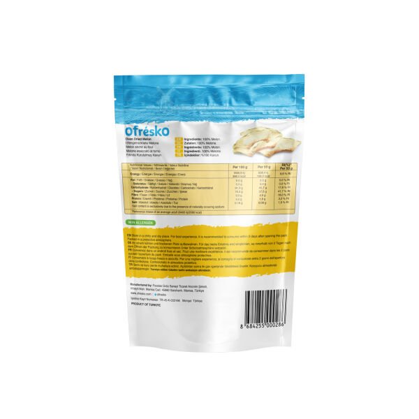 Ofrésko Oven Dry - Fırında Kurutulmuş Kavun 50 g Doypack
