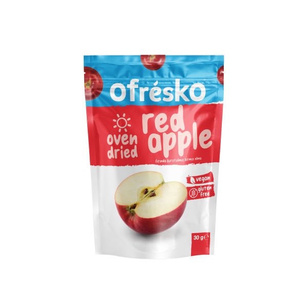 Ofrésko Oven Dry - Fırında Kurutulmuş Kırmızı Elma 30 Gr Doypack
