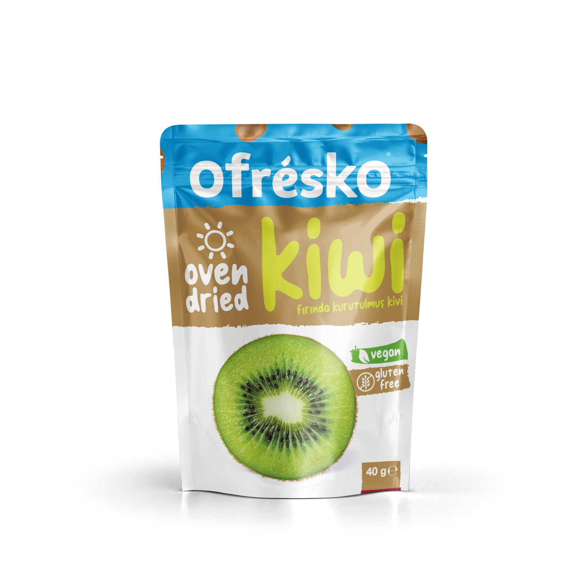 Ofrésko Oven Dry - Fırında Kurutulmuş Ki̇vi̇ 40 Gr Doypack