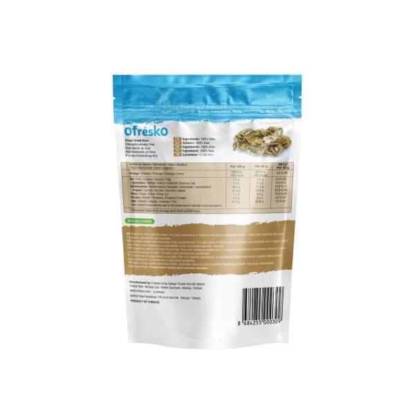 Ofrésko Oven Dry - Fırında Kurutulmuş Ki̇vi̇ 40 Gr Doypack