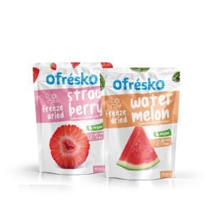 Ofrésko Mix Freeze Dry - Dondurularak Kurutulmuş Karpuz, Çi̇lek